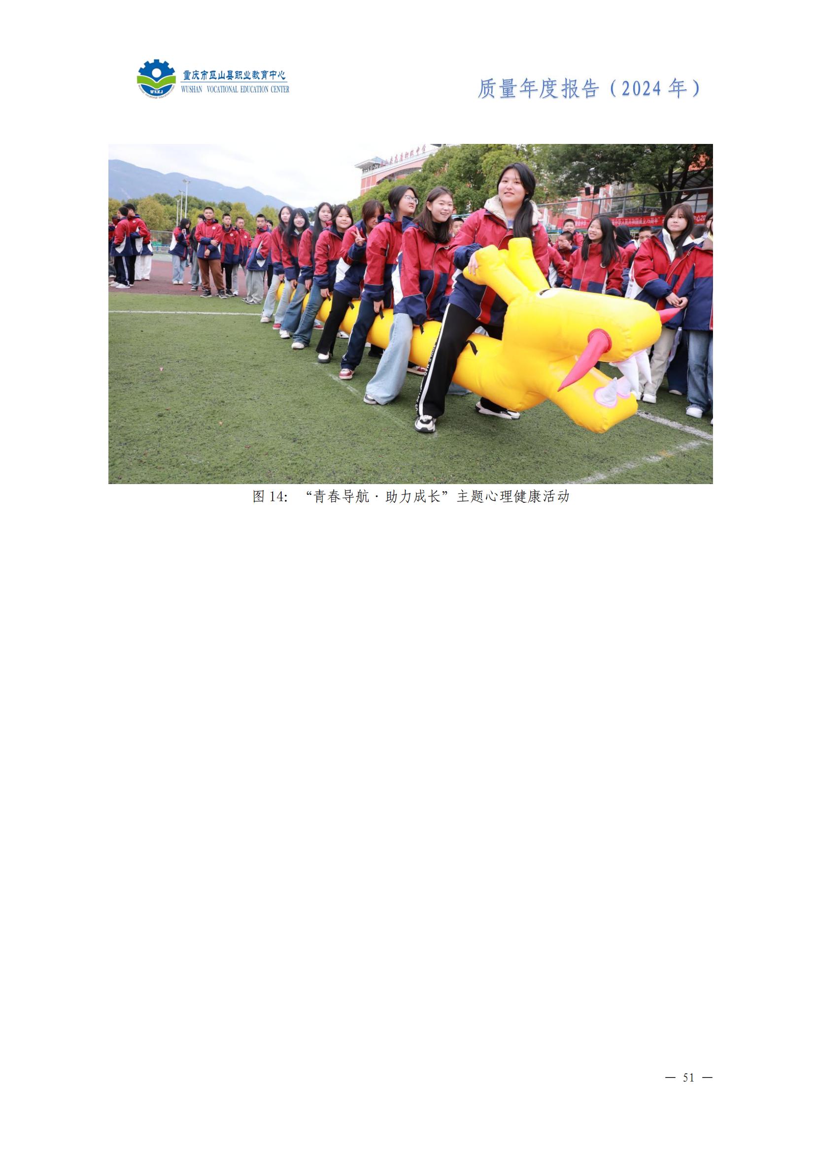 巫山职教中心2024年年度报告